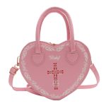 Wholesale Studded Gothic Punk Heart Shoulder Bag - Image 5