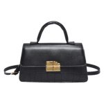 Wholesale Simple Solid Color Flip Square Shoulder Bag - Image 6