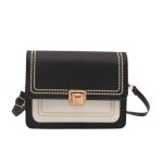 Wholesale Vintage Contrast Square Shoulder Bag - Image 6