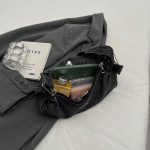 Women Fashion Simple Denim Zipper Shoulder Bag - Image 4