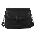 Women Fashion Simple Solid Color Small Square Shoulder Bag - Image 4