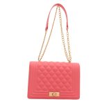Women Simple Casual Solid Color Square Chain Shoulder Bag - Image 5
