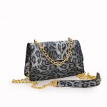 Women Fashion Retro Leopard Small Square Shoulder Bag - Image 4