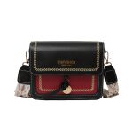Women Fashion Casual Contrast Color Small Square Shoulder Bag - Image 4