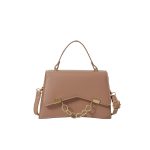 Women Fashion Retro Simple Solid Color Chain Small Square Shoulder Bag - Image 5