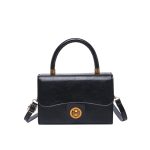 Women Fashion Retro Solid Color Pendant Small Square Shoulder Bag - Image 4
