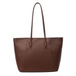 Women Casual Simple Solid Color Large Capacity Tote Bag - Image 5