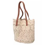 Women Casual Boho Lace Large Capacity Tote Bag - Image 2