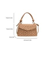 Women Fashion Elegant Floral Printed Small Square Shoulder Bag - Image 5