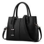 Women Simple Fashion Solid Color Pu Handbag - Image 5