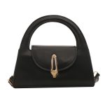Wholesale Women Fashion Simple Solid Color Metal Buckle Shoulder Bag - Image 5
