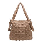 Women Fashion Casual Solid Color Large-Capacity Shoulder Bag - Image 5