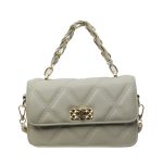 Wholesale Popular Diamond Lattice Chain Square Shoulder Bag - Image 5