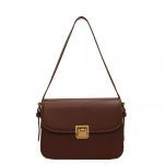 Wholesale women fashion casual Simple solid color Small Square Shoulder Bag - Image 4