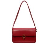 Wholesale Fashion Solid Color Flip Square Shoulder Bag - Image 5