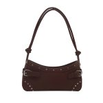 Wholesale Vintage Fashion Women Rivet Underarm Bag - Image 5