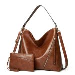 Women Solid Color Portable Large-Capacity Bag - Image 4