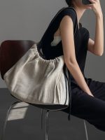 Wholesale Women Fashion Casual Canvas Large Capacity Shoulder Bag - Image 4