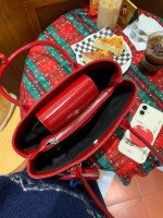 Wholesale Women Fashion Casual Solid Color Love Pendant Shoulder Bag - Image 5