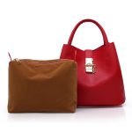 Wholesale Fashion Solid Color PU Handbag - Image 3