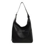 Wholesale Women Fashion Casual Solid Color Large Capacity Shoulder Bag Two-Piece Bag Set - Image 4