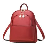 Wholesale Travel School Women Pu Leather Backpack - Image 5