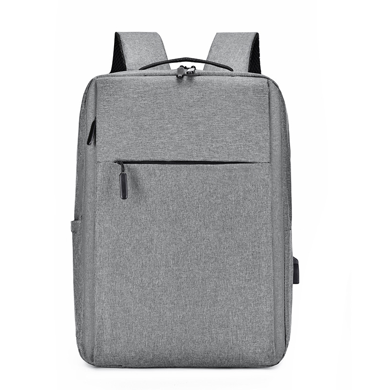 main_4-777 Wholesale Simple Solid Color Women Men Computer Backpack - Image 1