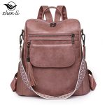 Wholesale Women Large Capacity Retro Dual-Use Backpack - Image 5