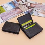 Wholesale Multi-Card Creative Leather Card Holder Solid Color Wallet - Image 4
