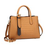 Wholesale Women Fashion Elegant Genuine Leather Crocodile Pattern Diana Bag - Image 5
