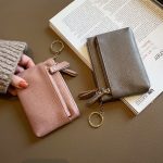 Women Fashion Simple Mini Zipper Leather Wallets - Image 4