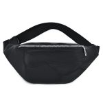 Women Simple Leather Zipper Chest Bag - Image 3