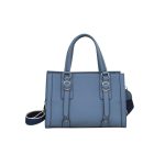 Wholesale Women Fashion Simple Solid Color Small Square Leather Handbag - Image 5