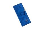 Women Long Zipper Wallet Multi-Function Clutch Frosted Purse - Image 5