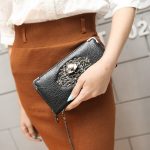 Wholesale Women'S Fashion Retro Punk Wallet Skull Long Purses - Image 4