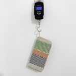 Women Fashion Linen Check Pattern Long Coin Purse - Image 4