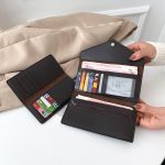 Wholesale Women Fashion Crocodile Pattern Multi-Card Slot Long Hand Coin Purse - Image 4