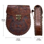 Vintage Medieval Belt Coin Purse - Image 4