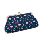 Women Fashion Fabric Small Fresh Leaf Buckle Long Coin Purse - Image 5