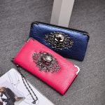 Women Fashion Creative Skull Long Purses - Image 3