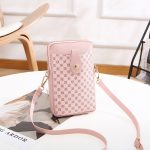 Women Simple Pattern Printed Rectangular Zip Crossbody Purses - Image 4