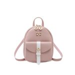 Wholesale Women Fashion Casual Solid Colid Mini Bowknot Backpack - Image 5