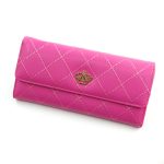 Wholesale Women Casual Stitching Clamshell Design Solid Color Purse - Image 4