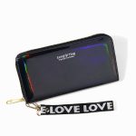 Women Basic Band Pendant Zipper Design Multilayer Large Capacity PU Purse - Image 6