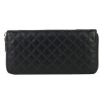 Wholesale Women'S Fashion Rhombus Indentation Long Zipper Large Capacity Coin Purse - Image 5