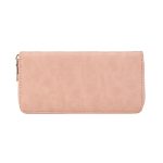 Wholesale Women'S Fashion Crease Woven Mid Zip Coin Purse - Image 5