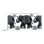 Wholesale Women'S Fashion Ethnic Style Elephant Print Pu Leather Multi-Card Coin Purse - Image 5