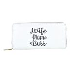 Wholesale Women Fashion Letter Printing Zipper Coin Purse - Image 5