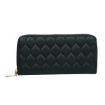 Women Fashion Diamond Indentation Long Coin Purse - Image 5