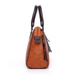 Women Retro Zipper Large Capacity Handbag Sets - Image 5